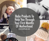 Baby Products To Help You Through Your First Months Of Motherhood