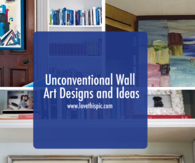 Unconventional Wall Art Designs and Ideas