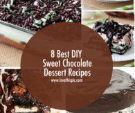 8 Best DIY Sweet Chocolate Dessert Recipes