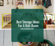 Best Storage Ideas For A Kids Room