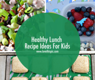 Healthy Lunch Recipe Ideas For Kids