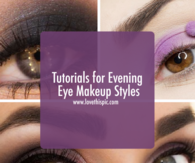 Tutorials for Evening Eye Makeup Styles