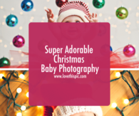 Super Adorable Christmas Baby Photography