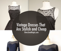 Vintage Dresses That Are Stylish and Cheap