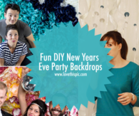 Fun DIY New Years Eve Party Backdrops