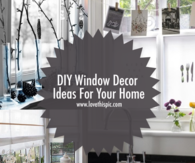 DIY Window Decor Ideas For Your Home