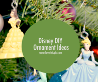 Disney DIY Ornament Ideas