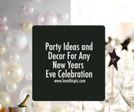 Party Ideas and Decor For Any New Years Eve Celebration