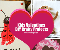 Kids Valentines DIY Crafty Projects