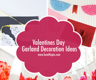 Valentines Day Garland Decoration Ideas
