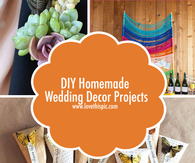 DIY Homemade Wedding Decor Projects