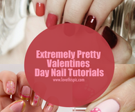 Extremely Pretty Valentines Day Nail Tutorials