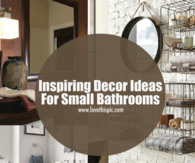 Inspiring Decor Ideas For Small Bathrooms