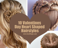 10 Valentines Day Heart Shaped Hairstyles