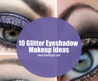 10 Glitter Eyeshadow Makeup Ideas