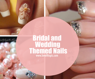 Bridal and Wedding Themed Nails