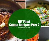 DIY Food Sauce Recipes Part 2