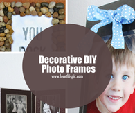 Decorative DIY Photo Frames