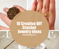 10 Creative DIY Crochet Jewelry Ideas