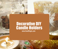 Decorative DIY Candle Holders