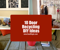 10 Door Recycling DIY Ideas