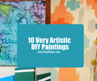 10 Very Artistic DIY Paintings