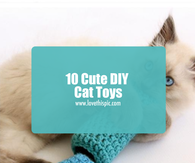10 Cute DIY Cat Toys