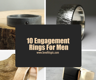 10 Engagement Rings For Men