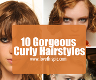 10 Gorgeous Curly Hairstyles
