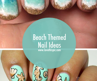 Beach Themed Nail Ideas