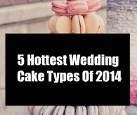 5 Hottest Wedding Cake Types Of 2014