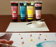 DIY Abstract Painting