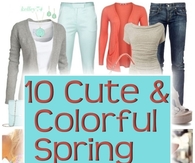 10 Fun and Colorful Spring Fashion Outfits