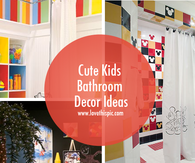 Cute Kids Bathroom Decor Ideas