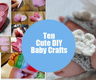 Ten Cute DIY Baby Crafts