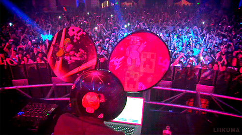 Deadmau5 Djing Deadmau5 Djing