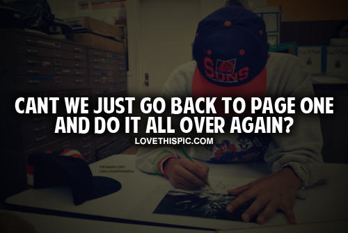 Do It All Over Again Do It All Over Again