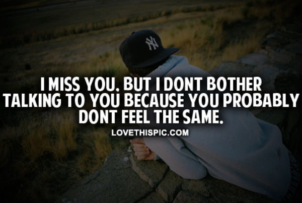 Dont Feel The Same Dont Feel The Same