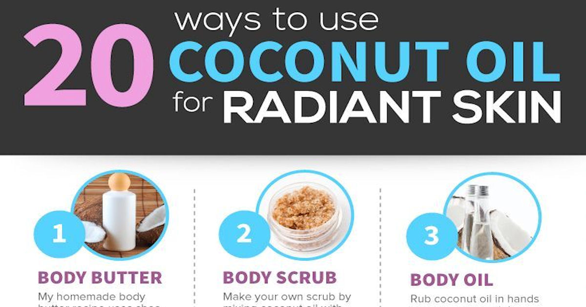 20 Ways To Use Coconut Oil For Radiant Skin Pictures, Photos, and