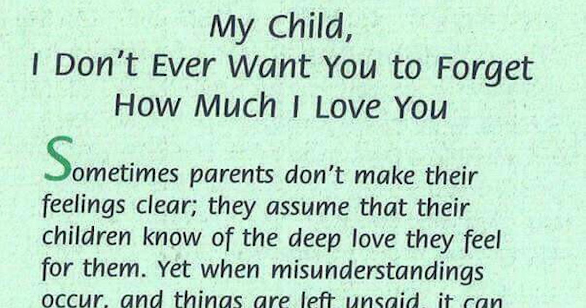 My Children Never How Much I Love You Pictures, Photos, and