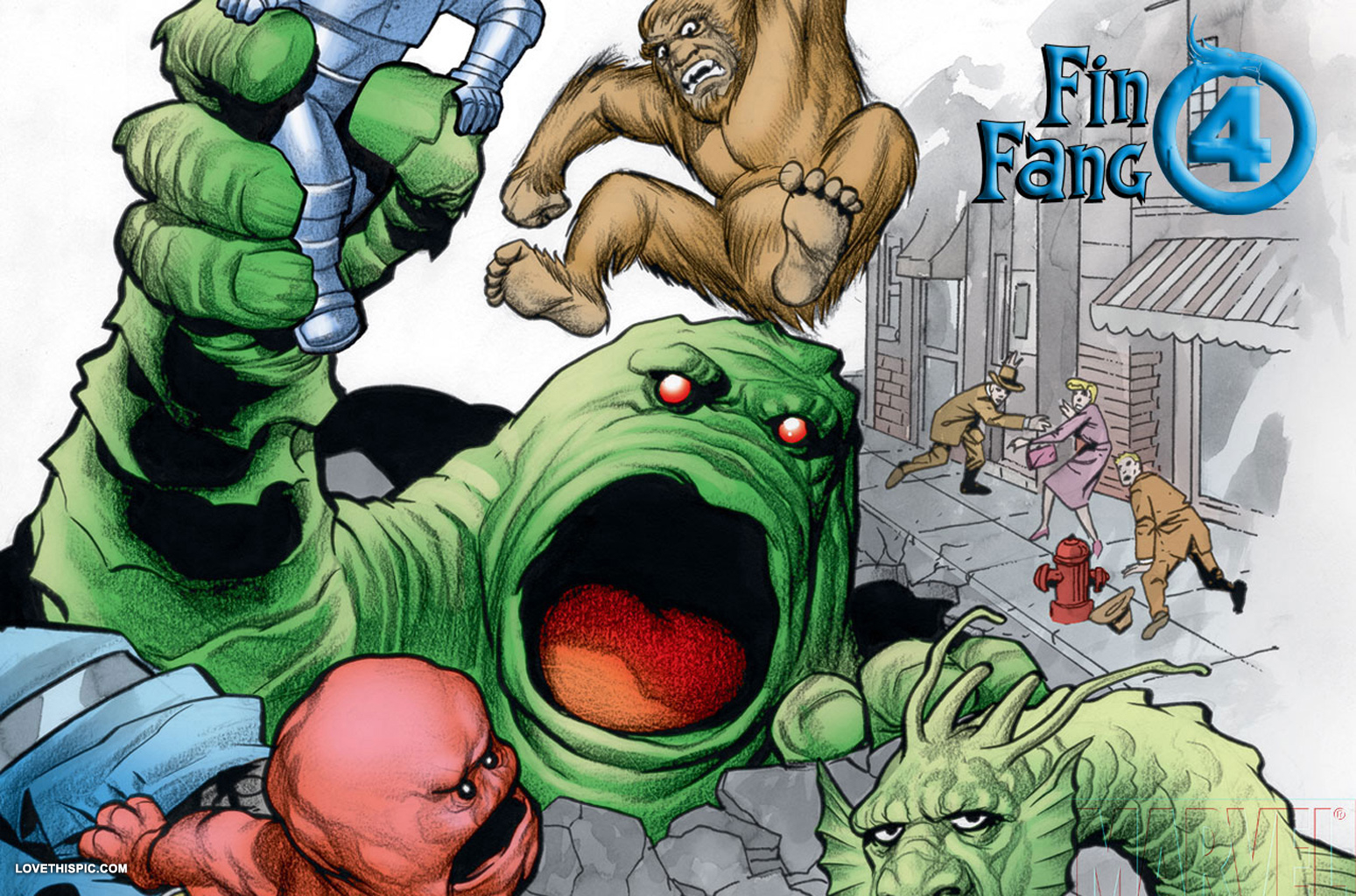 Fin Fang Four