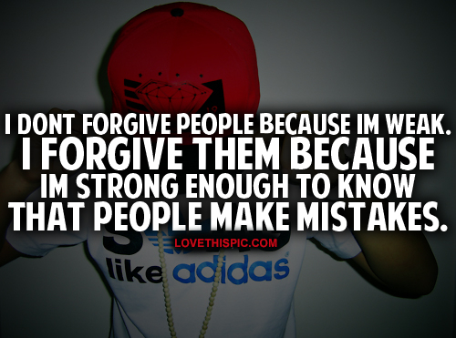 Forgiving People