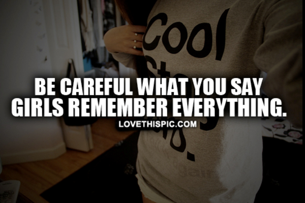 Girls Remember Everything