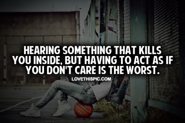 Hearing Something That Kills You Inside Hearing Something That Kills You Inside