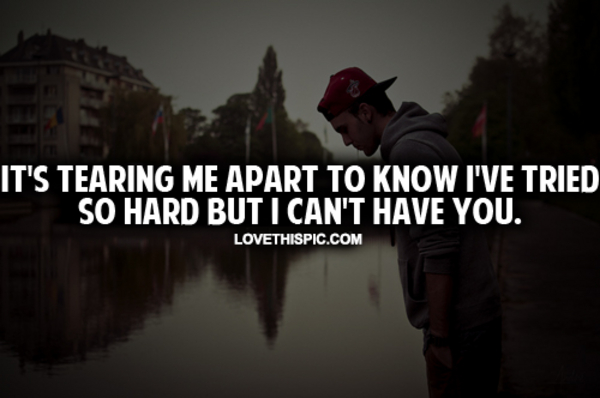 It's Tearing Me Apart