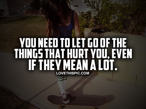 Let Go Of The Hurt