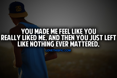 Like It Never Mattered Like It Never Mattered