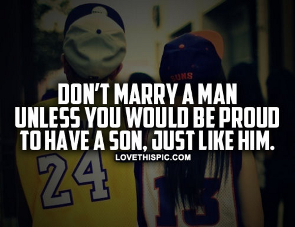 Marry A Man