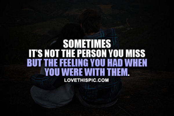 Missing Feelings