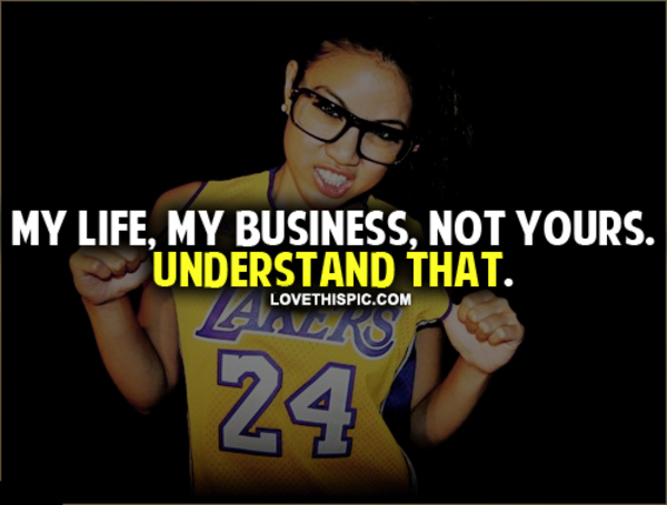 My Life, My Business